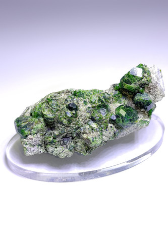 گارنت سبز دمانتوئید فوق کلکسیونی 🌿