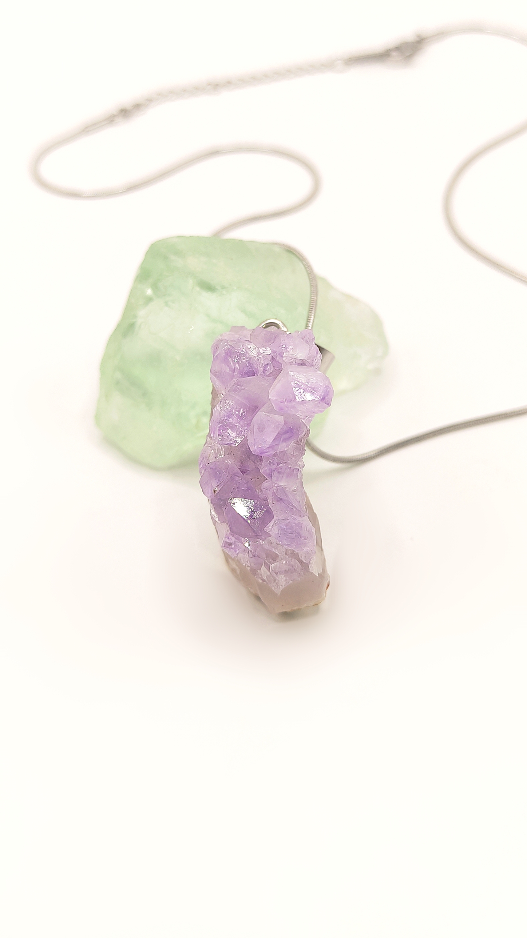 گردنبند آمیتیس طبیعی